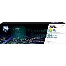 Картридж лазерный HP 205A желтый для HP LaserJet M180/M181 900 страниц.