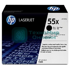 Картридж лазерный HP CE255X черный для LaserJet P3015/P3015d/P3015dn/P3015x 12500 стр.