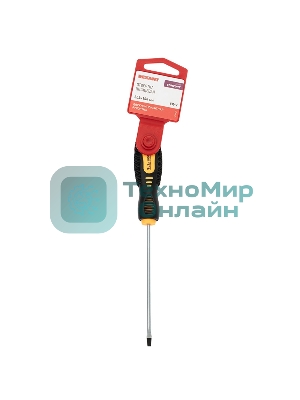 Отвертка шлицевая Rexant SL 3х100 мм, двухкомпонентная рукоятка