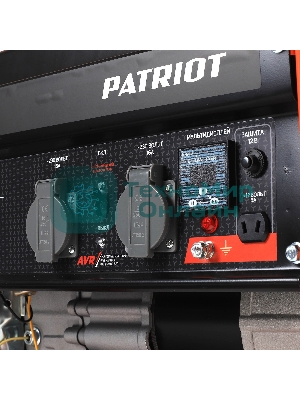 Электрогенератор бензиновый Patriot GRS 2500, 2.2 кВт, 75 дБ, 36,7 кг