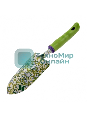 Совок посадочный широкий Palisad 80х330 мм, стальной, пластиковая рукоятка