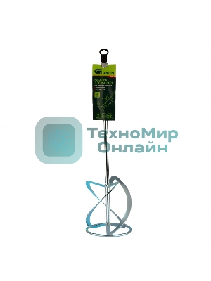 Насадка для миксера Сибртех, для тяжелых растворов,160 х 590 мм, оцинкованная,хвостовик резьба М14