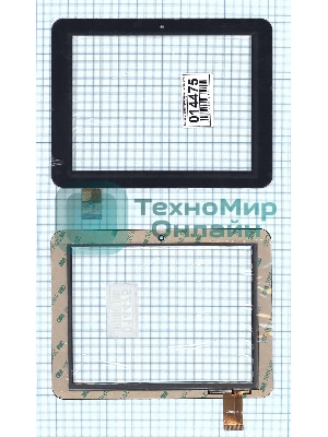 Сенсорное стекло (тачскрин) JA-Z7Z85 V1.0, черное