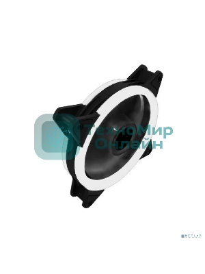 Вентилятор для корпуса Gembird черный, 120 мм, 1200 об/мин, 20.5 дБ, 3 pin