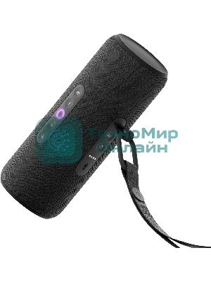 Умная колонка Яндекс Станция Стрит, 30Вт, компактная, 2 динамика, Wi-Fi, Bluetooth 5.0, Алиса, черный