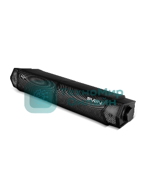 Саундбар мини SVEN SB-G1450, черный (10 Вт, питание USB, Bluetooth, подсветка)