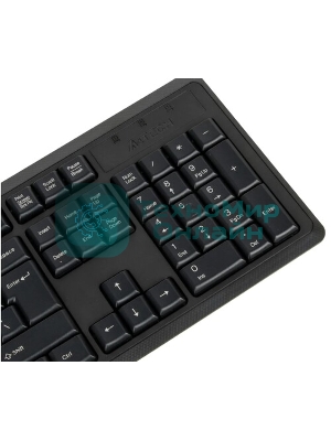 Комплект клавиатура+мышь A4Tech 4200N беспроводной, USB, 1000 DPI, чёрный
