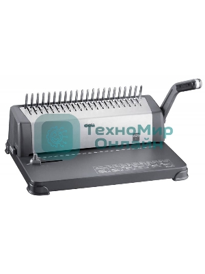 Переплетчик Deli E3872 A4/перф.12л.сшив/макс.425л./пластик.пруж.