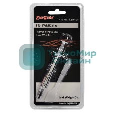 Термопаста ExeGate ETS-6WMK Silver, шприц с лопаткой, 2г