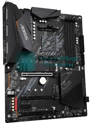 Материнская плата Gigabyte B550 AORUS ELITE V2, AM4, AMD B550, 4xDDR4, 4xSATA, 2xM.2, 1xPCIe 4.0 x16, 1xPCIe 3.0 x16, 2xPCIe 3.0 x1, 1xHDMI, 1xDP, 1x2.5Gb LAN, 1xUSB-C 10Gbps, 4xUSB-A 10Gbps, 4xUSB-A 5Gbps, 2xUSB-A 2.0, 3x3.5 мм, 7.1, ATX