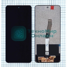 Дисплей для Xiaomi Redmi Note 9S, Redmi Note 9 Pro в сборе с тачскрином черный