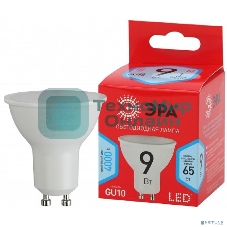 Лампа светодиодная ЭРА RED LINE LED MR16-9W-840-GU10 R GU10 9 Вт софит нейтральный белый свет
