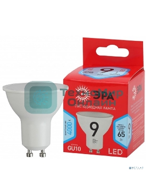 Лампа светодиодная ЭРА RED LINE LED MR16-9W-840-GU10 R GU10 9 Вт софит нейтральный белый свет