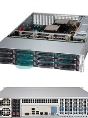 Корпус SuperMicro CSE-826BE1C4-R1K23LPB 1200W черный
