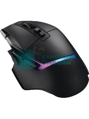 Мышь беспроводная Logitech G502 X Plus черный, 25600 dpi, радиоканал, USB, кнопки - 13