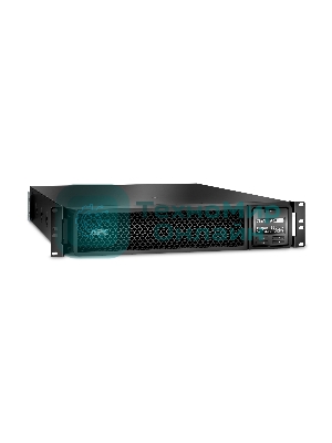 Источник бесперебойного питания APC Smart-UPS SRT, 1000VA/1000W, On-Line, Extended-run, Black, Rack 2U (Tower convertible), черный Pre-Inst. Web/SNMP