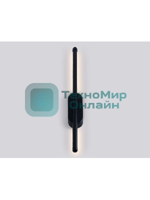 Светильник Ambrella light FL5200 BK черный LED 4200K 6W 400*50*25