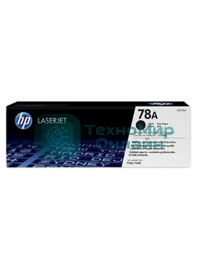 Картридж лазерный HP CE278A черный LJ P1566/P1606 (2100 стр.)