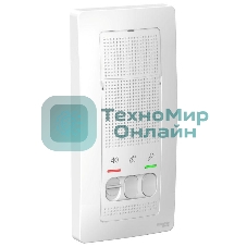 Устройство переговорное (Домофон) BLANCA настен. монтаж 4.5В бел. SchE BLNDA000011