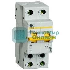 Выключатель-разъединитель трехпозиционный IEK MPR10-2-063 ВРТ-63 2P 63А