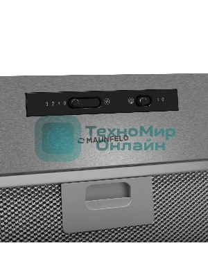 Вытяжка полновстраиваемая Maunfeld Crosby Light 5028, нержавеющая сталь, 50 см, 850 куб. м/ч, 55 дБ