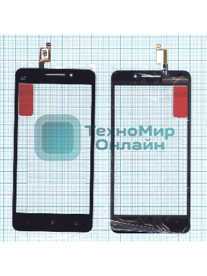 Сенсорное стекло (тачскрин) для Lenovo A3900, черное