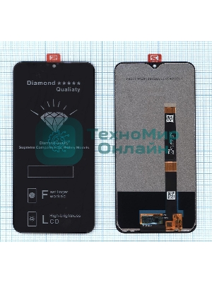 Дисплей для Realme 3 черный