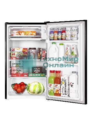 Холодильник Maunfeld MFF83RB черный однокамерный 85л