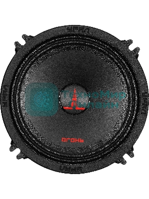 Колонки автомобильные Ural Огонь ОГ-130 (без решетки) 140Вт 90дБ 4Ом 13см (5дюйм) (ком.:2кол.) широкополосные однополосные