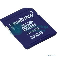 Флеш карта SD Card 32Gb Smartbuy 32GB Class 10 SB32GBSDHCCL10