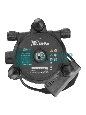 Лазерный уровень MTX MFL RED, 30 м, красный луч, акк. Li 2400 mAh, сумка, резьба 5/8