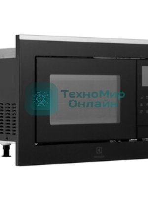 Встраиваемая микроволновая печь Electrolux LMS4253TMX/с грилем, объем 25 л., высота 390 мм, черный/нерж. Сталь