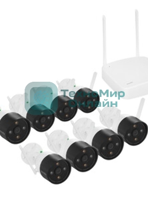 Система видеонаблюдения KIT 8CHW-3TC K8W-3TC TENDA