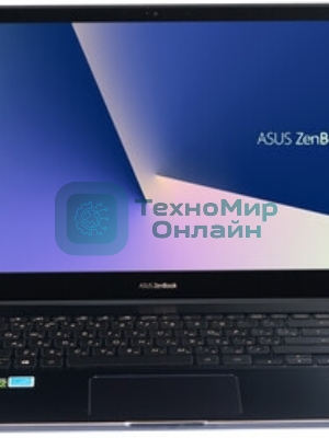 Крышка для Asus Zenbook UX550GD UHD с тачскрином синяя