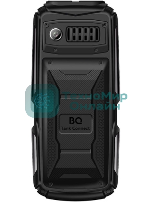 Мобильный телефон BQ 2430L Tank Connect черный/серый