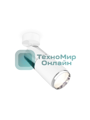 Комплект поворотного светильника Ambrella light XM6312017 SWH/PSL белый песок/серебро полированное MR16 GU5.3 (A2202, C6305, A2060, C6312, N6132)