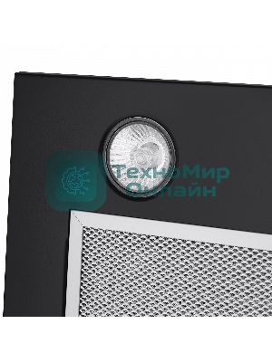 Вытяжка встраиваемая Maunfeld Crosby Singl 60 черный, 60 см, 850 куб. м/ч, 48 дБ