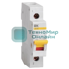 Выключатель нагрузки IEK MNV10-1-040 (мини-рубильник) ВН-32 1Р 40А IEK