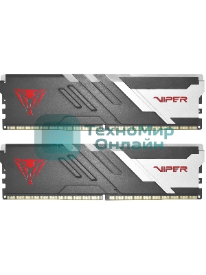 Оперативная память Patriot Viper Venom, DDR5, 32GB (2x16GB), 7400MHz, CL36, DIMM, с радиаторами, RGB, черный