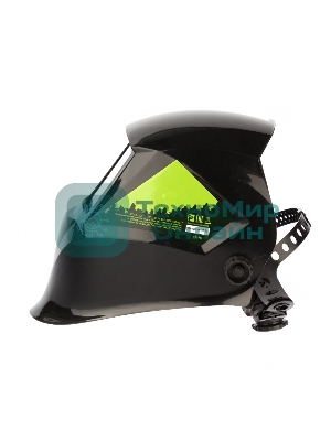 Щиток защитный Сибртех лицевой маска сварщика с автозатемнением Ф1, пакет