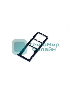 Лоток для SIM-карты Huawei Y9 2018 черный