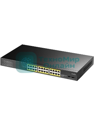 Коммутатор Cudy GS1028PS2 (L2) 24x1 Гбит/с 2SFP 24PoE+ 300W неуправляемый