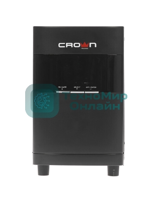 Источник бесперебойного питания Crown CMUOA-350-1K EURO/1000 ВА/900 Вт/2xCEE 7/3 (Schuko) (евророзетка)