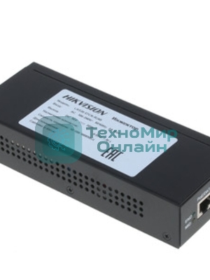 Инжектор POE Hikvision LAS30-57CN-RJ45
