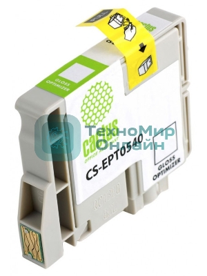 Картридж струйный Cactus CS-EPT0540 прозрачный (16,2 мл) для Epson Stylus Photo R800/R1800