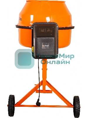 Бетономешалка Вихрь БМ-130П (74/1/16) 550 Вт, 130 л, полиамидный венец, 32 об/мин