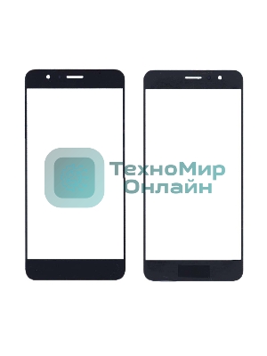 Стекло для Huawei Honor 8 черное