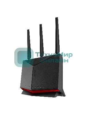 Маршрутизатор ASUS RT-BE86U, черный/красный, 90IG08W0-MO9A0V