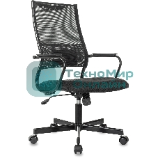 Кресло руководителя Бюрократ CH Balance черный Elastic-102 TW-11 сетка/ткань крестов. металл черный