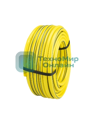 Шланг поливочный ПВХ 3-х слойный армированный 1/2дюйм 25м Профи Плюс ЧЕТЫРЕ СЕЗОНА 62-0228-1